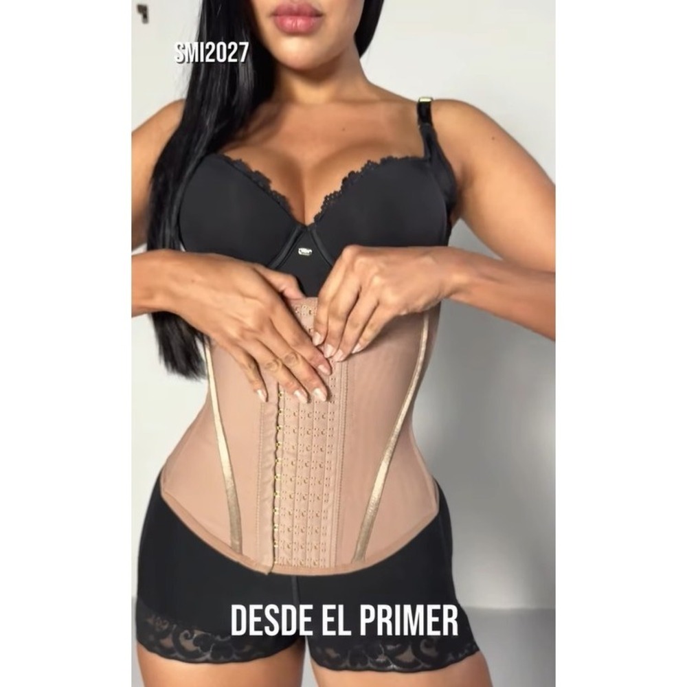 38D Stagmi Colombian Shaper Best Push Up Black Bra  Lift Support High Back New!
